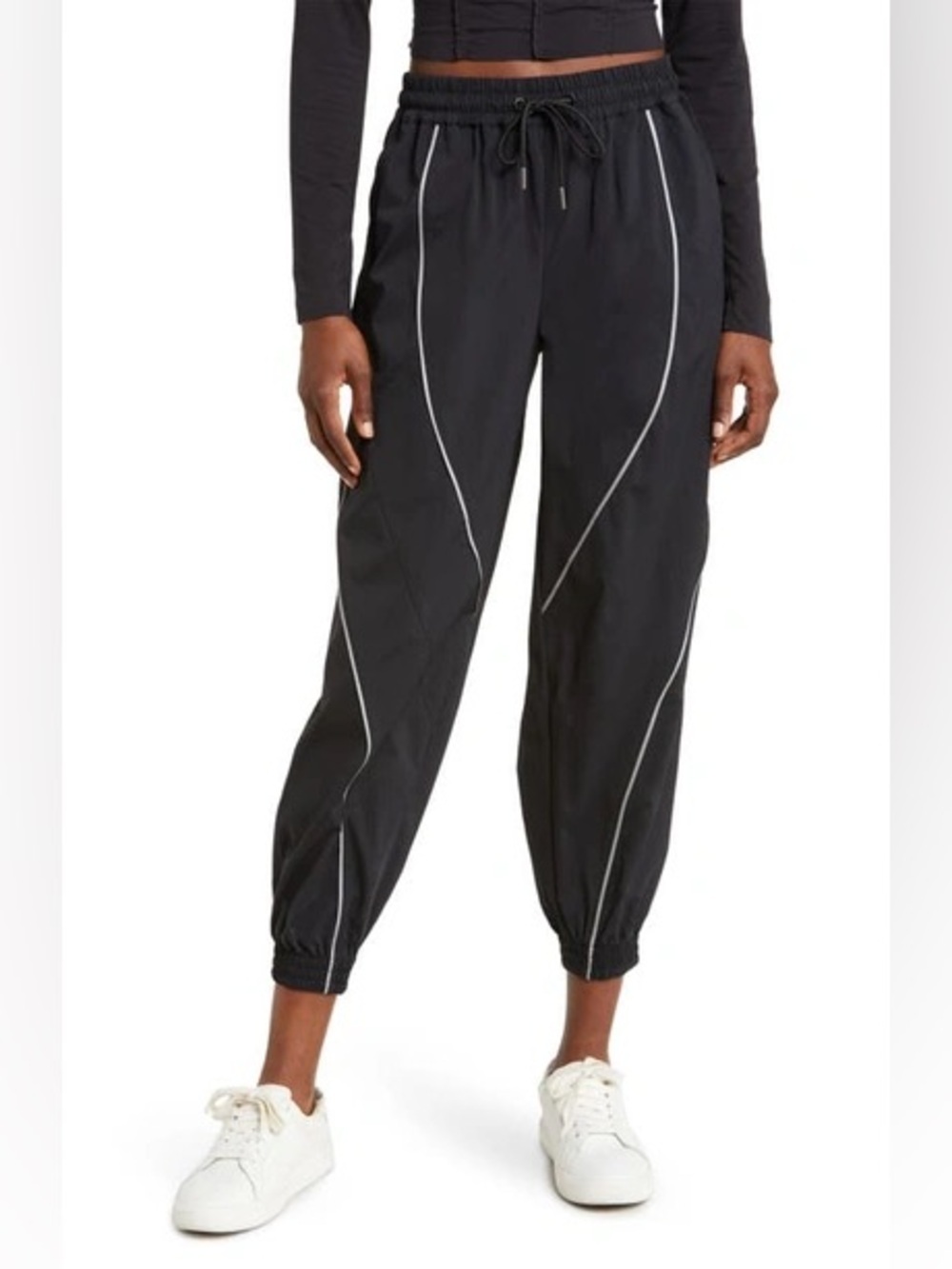 Zella Streamline High Waist Reflective Track Pants